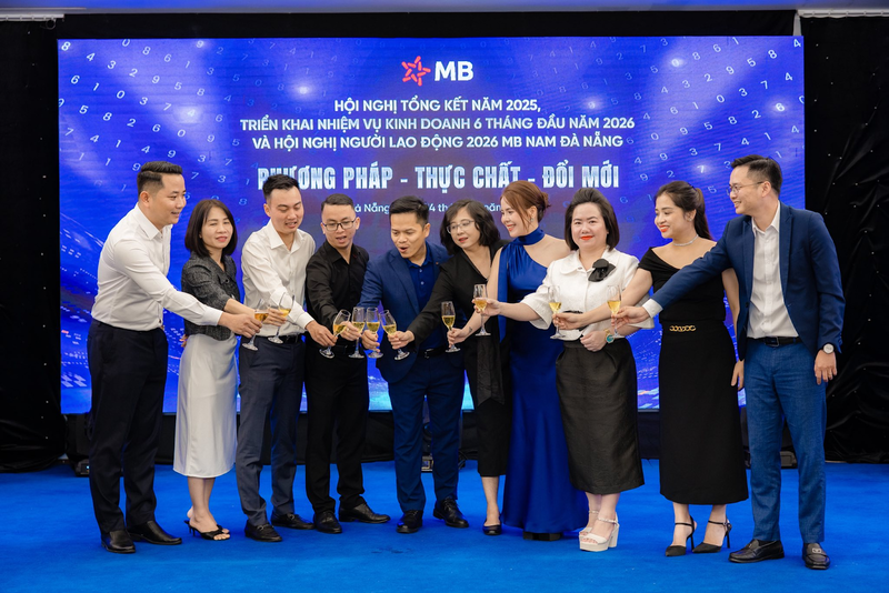 sự kiện tổng kết cuối năm MBBank