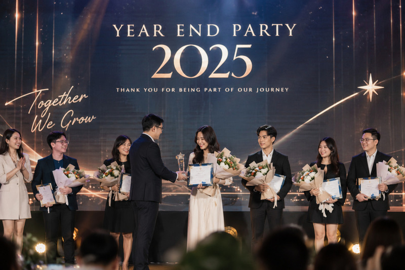 Chi phí tiệc tất niên công ty cho hoạt động vinh danh